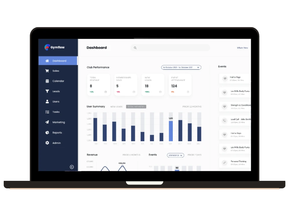 Gymflow UI