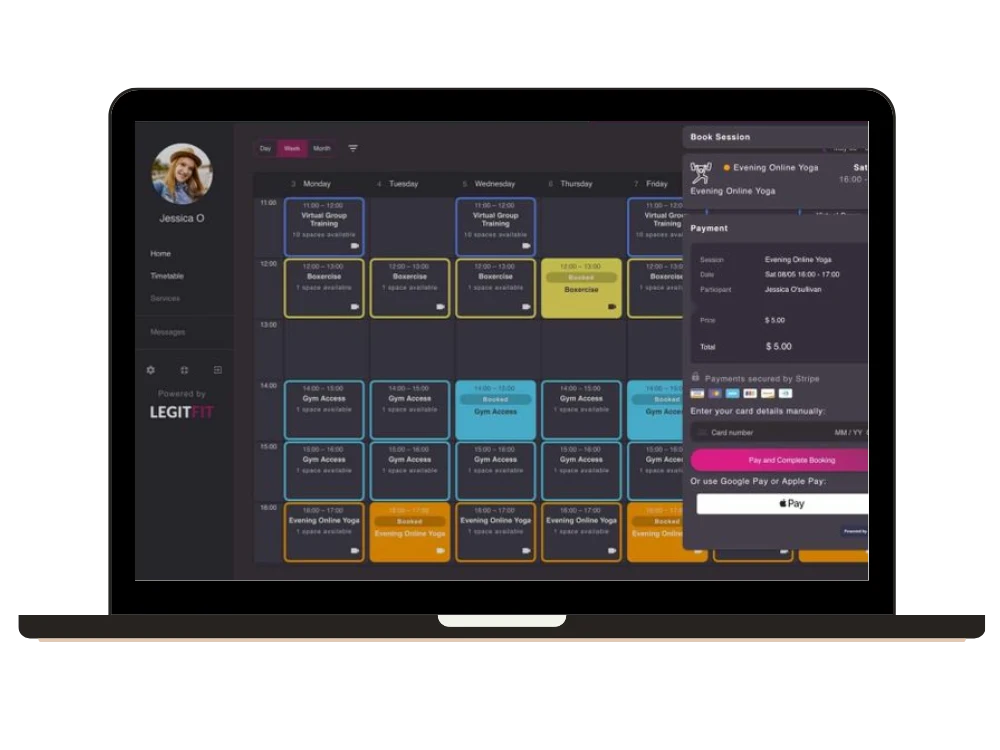 LegitFit UI