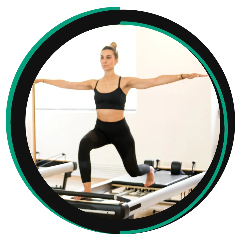 Women doing yoga